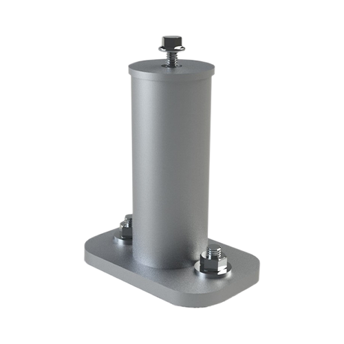 UNIRAC 004600M 6-inch 2-Piece Aluminum Standoff w/ Mill Finish