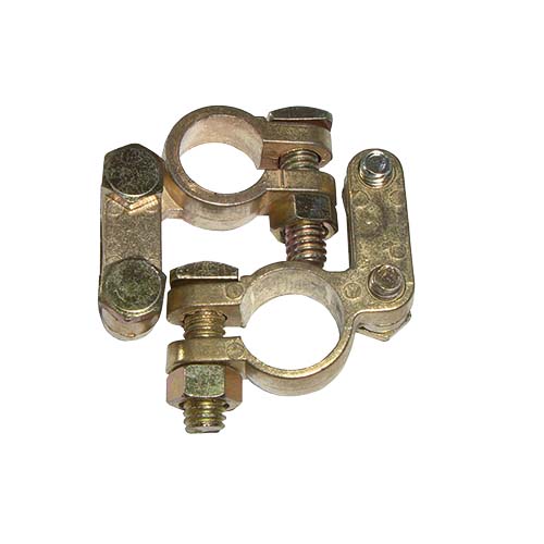 Battery Terminal Angle Clamp Set Plus/Minus