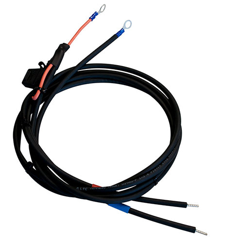 Battery Cable with 15A Fuse no Clamp, with ring terminal M8