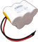 NiCd Battery Pack: 6V 5000mAh (5xD hump) for emergency light