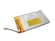 Polymer Li-Ion battery: 3.7V 1550mAh (3.7Wh, 2A rate, 325085-2C) - UN38.3 Passed