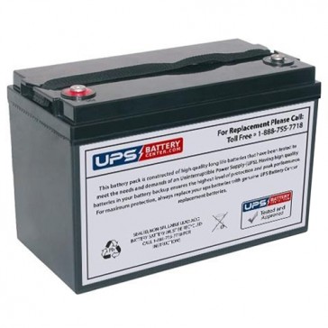 Yuntong YT-100L 12V 100Ah Replacement Battery