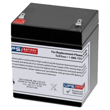 12V 5Ah  Home Alarm Battery