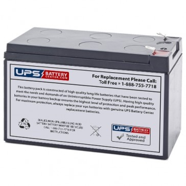 12V 7.2Ah Lawn Mower Battery