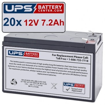 Ablerex MSII6000 Compatible Replacement Battery Set