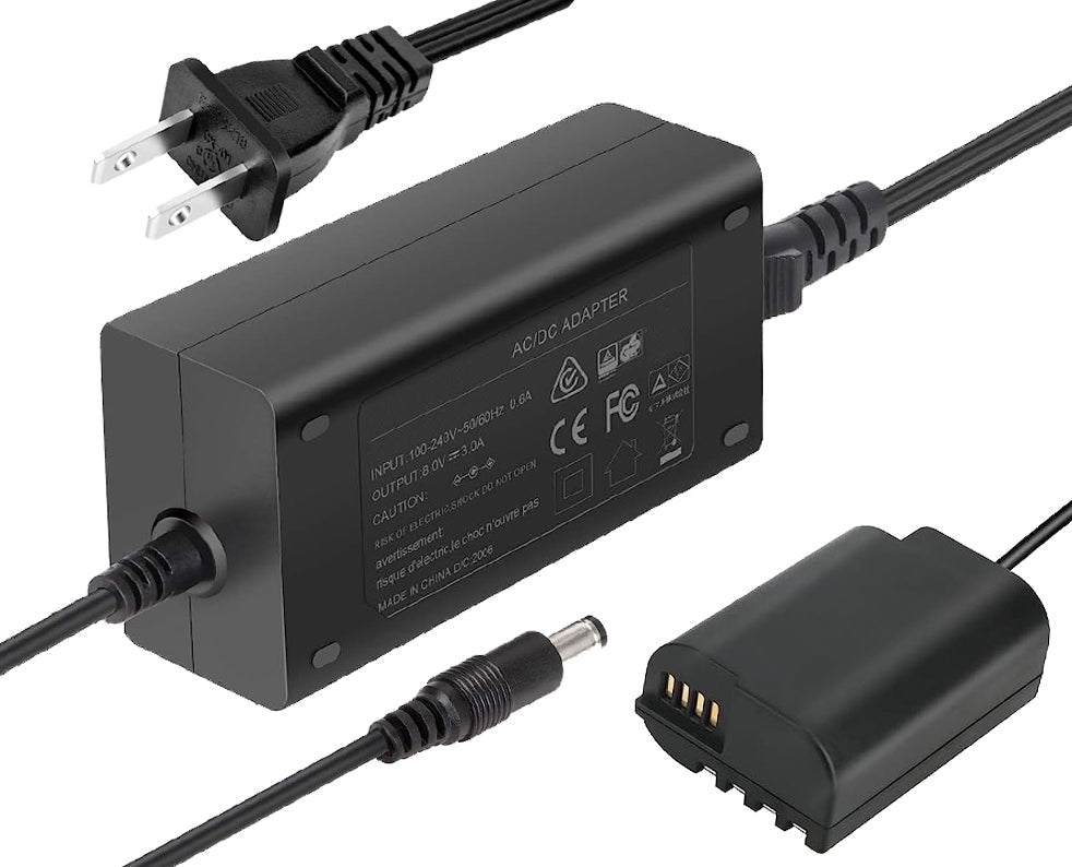 Batteries N Accessories BNA-WB-AC-BLK22 Digital Camera AC adapter  / DC Coupler, Compatible with Panasonic DMW-BLK22