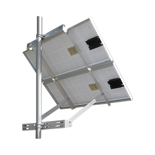 Ameresco Solar 2X-SPM-UNI-80-90J 2-inch Side Of Pole Mount For (2) Modules