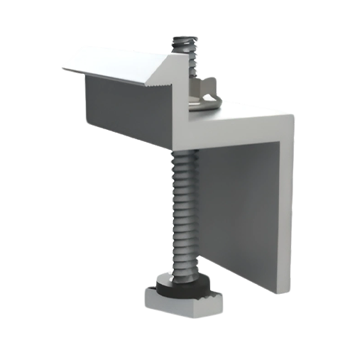 UNIRAC SolarMount 302022C Integrated Bonding End Clamp For 33 - 36 mm Module Frames (Size C) w/ Clear Anodized Finish