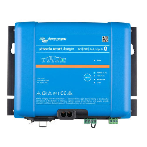 Battery Charger Victron Phoenix Smart IP43 Charger 12/30 (1+1) 120-240