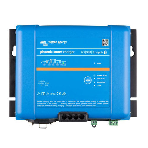 Battery Charger Victron Phoenix Smart IP43 Charger 12/30 (3) 120-240V