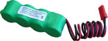 NiMH Battery Pack:  4.8V 280mAh Battery with BEC connector for RC Aircraft