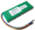 Custom NiMH Battery Pack: Two 6V 2200mAh packs in one sleeve