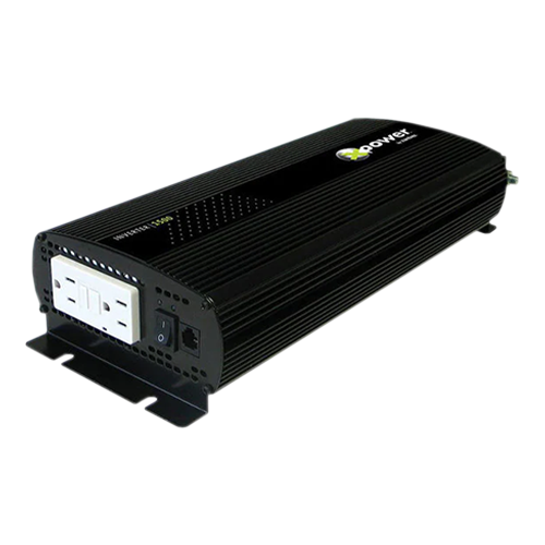 Xantrex XPower 813-1500-UL 1.5kW 12VDC 115VAC Modified Sine Wave Inverter w/ GFCI & On/Off Remote