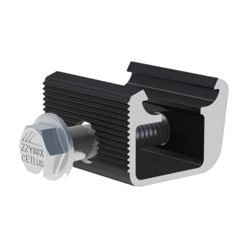 IronRidge Aire Series AE-DOCK-02-B1 Dock w/ Anodized Black Finish