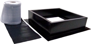 Attic Breeze AB-004-BLK / Roof Curb Installation Kit / Black