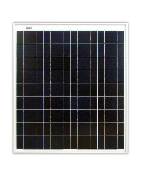Ameresco Solar 65J 65 Watt, 12V Polycrystalline Solar Panel w/ IP65 Junction Box (AMS065J)