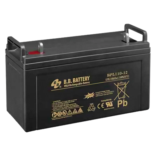 B.B. Battery BPL Series BPL110-12 110Ah 12VDC VRLA Rechargeable AGM Battery
