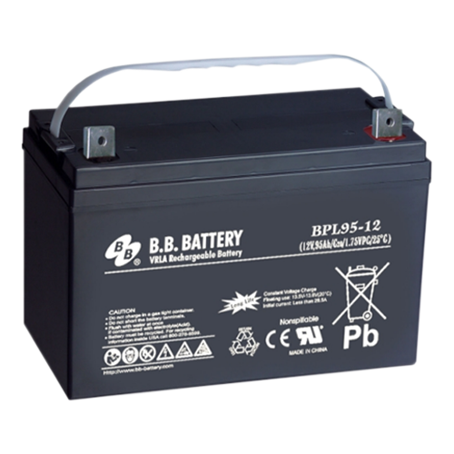 B.B. Battery BPL Series BPL95-12 95Ah 12VDC VRLA Rechargeable AGM Battery