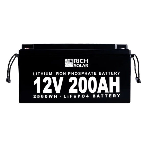 Rich Solar 12V 200AH LiFePO4 Battery