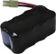 NiMH Battery Pack: 9.6V 1200mAh (8x2/3A), High Drain Power for Firebird/ mini tamiya