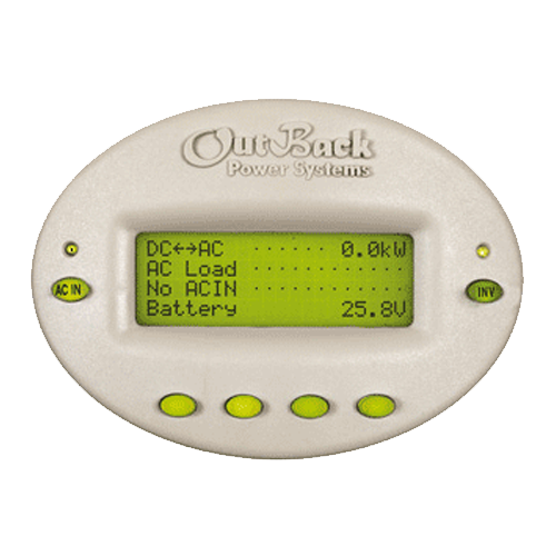 OutBack Power MATE G/FX System Controller & Display (Gray Oval Housing)