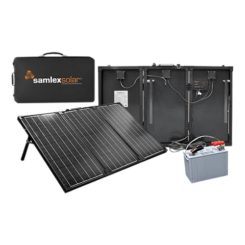 Samlex MSK-90 90Watt Portable Solar Charging Kit w/ 10A Solar Charge Controller