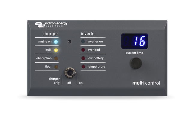 Victron Energy Digital Multi Control 200/200A GX for MultiPlus and Quattro Inverter/Chargers