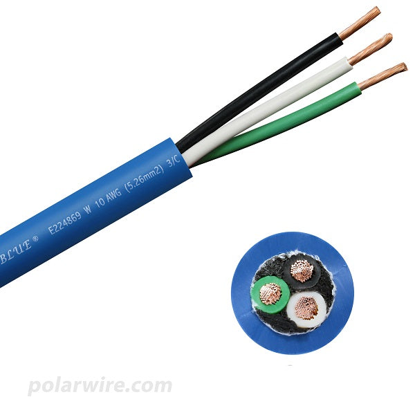 10/3 Power Cord Seoow Arctic Ultraflex 600 Volt (priced per foot)