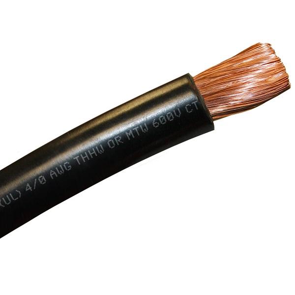4/0 Flexible THHW Battery Cable (priced per foot)