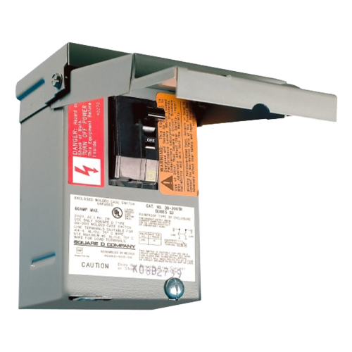 Square D QO Series QO200TR 60A 240VAC NEMA 3R Dual-Pole Enclosed Molded Case Switch