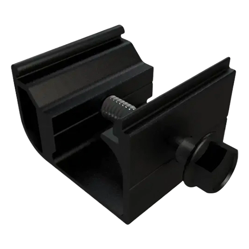 UNIRAC Stronghold NXT Horizon SHCLMPD1 Rail Clamp w/ Dark Anodized Finish