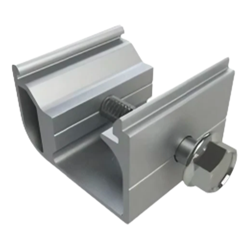 UNIRAC Stronghold NXT Horizon SHCLMPM1 Rail Clamp w/ Mill Finish