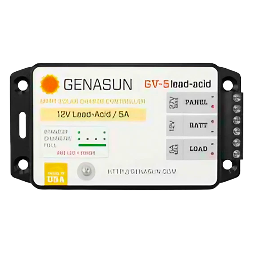 Genasun 5A/12V MPPT Controller Lead Acid Batteries