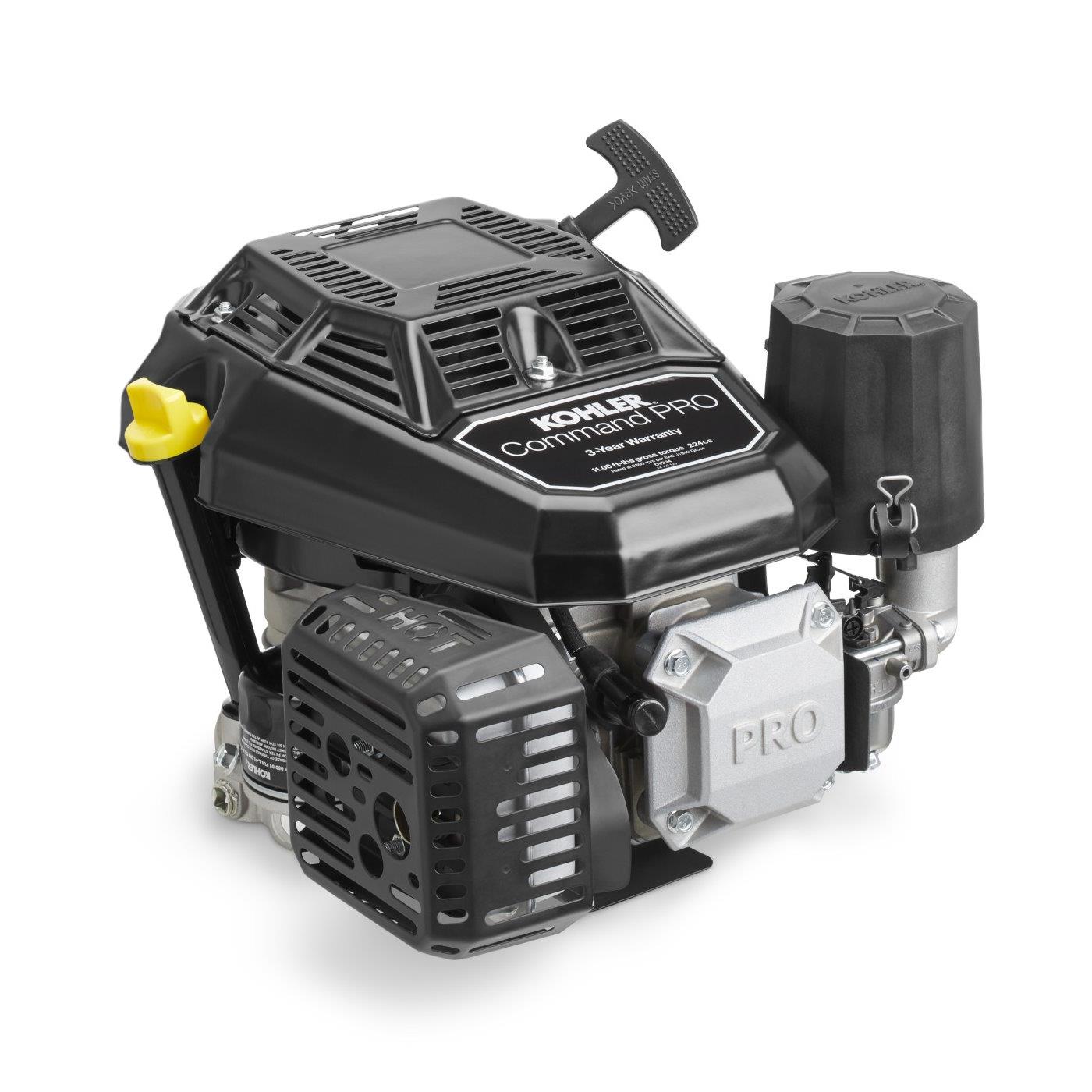 Kohler CV200-3001 Vertical Command PRO Engine with Side Pull Start, Re