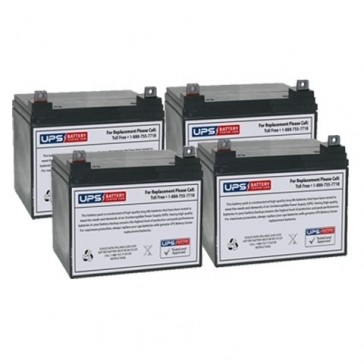 Alpha Technologies EBP 24C (032-039-XX) Compatible Replacement Battery Set