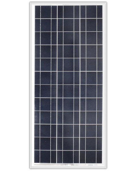 Ameresco Solar 90J 90 Watt, 12V Polycrystalline Solar Panel w/ IP65 Junction Box (AMS090J)