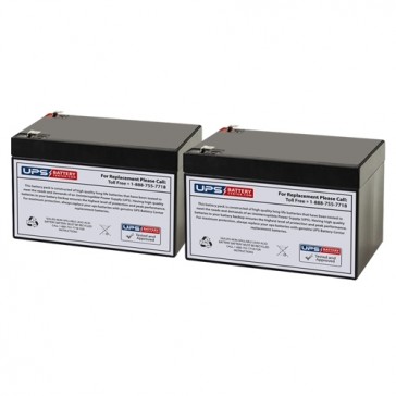 APC Back-UPS Pro 1000VA BK1000 Compatible Replacement Battery Set
