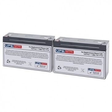 Eaton Powerware NetUPS 700RM Compatible Replacement Battery Set
