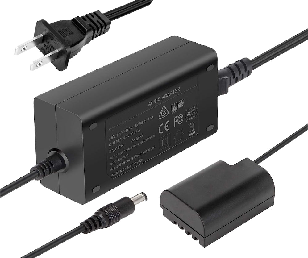 Batteries N Accessories BNA-WB-AC-DCC12 Digital Camera AC adapter  / DC Coupler, Compatible with Panasonic DMW-BLF19