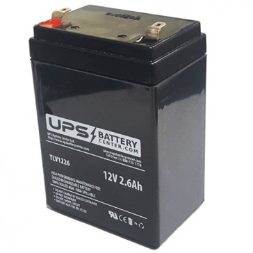 FirstPower FP1223A 12V 2.6Ah F1 Replacement Battery