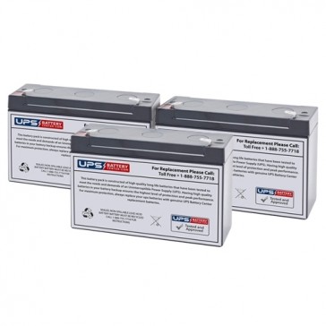 MGE Pulsar ESV11 Compatible Replacement Battery Set