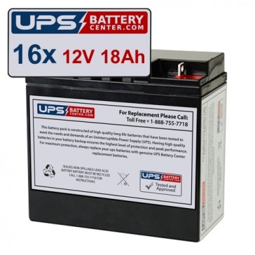 Minuteman CP 10K/2 Compatible Replacement Battery Set