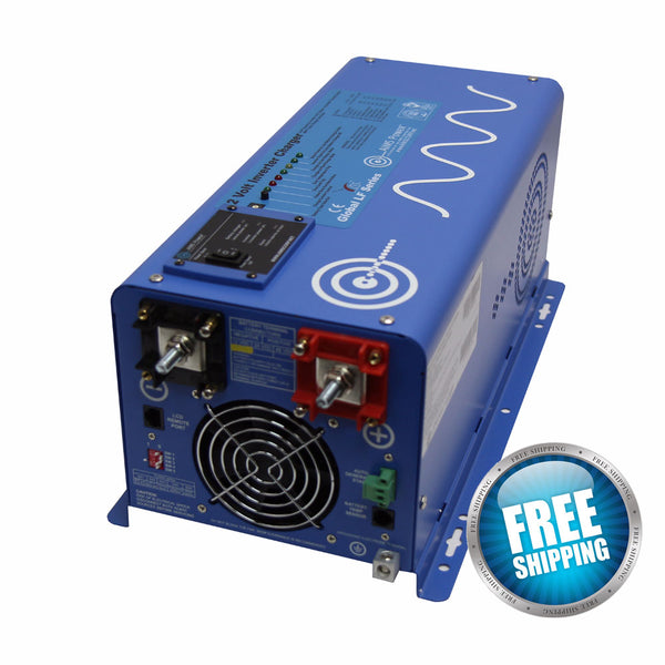 AIMS 12V 2000W Pure Sine Wave Inverter with 70A Charger (Model PICOGLF20W12V120VR)