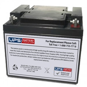 Yuntong YT-1240D 12V 40Ah Replacement Battery