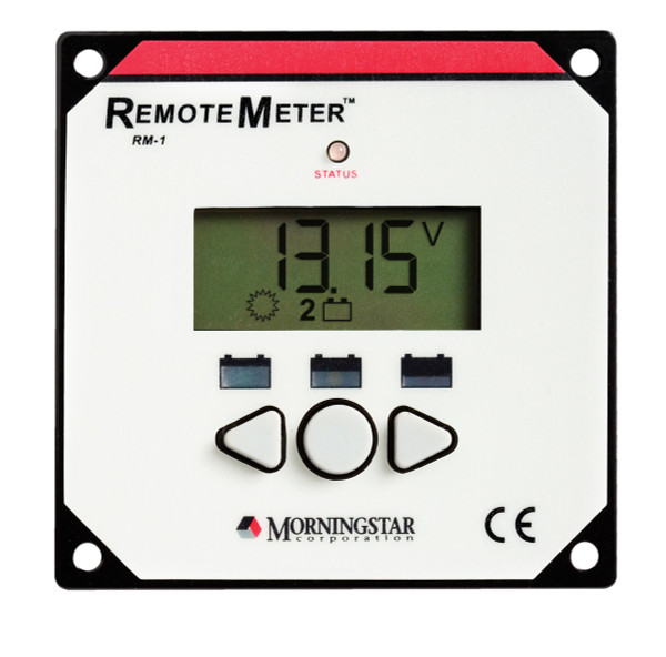 Morningstar Remote Meter Universal Four-Digit System Status Display w/ Custom Icons (RM-1)