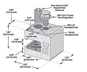 S-5! S-5-H90 Mini Clamp for Metal Roof Panels With a Horizontal Seam