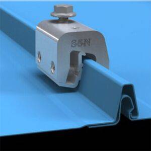 S-5! S-5-N Clamp for 1" Nail Strip Metal Roof Profiles