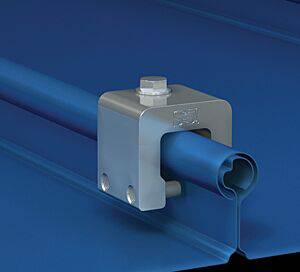 S-5! S-5-Q Clamp for Roof Panels Having a Large, Round “Bulb” Seam Con