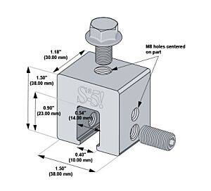 S-5! S-5-U Mini Clamp For Standing Seam Profiles Manufactured in North