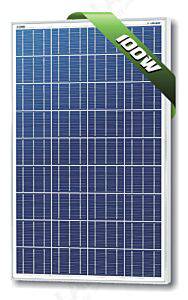 Solarland SLP100-12U Multicrystalline 100 Watt 12 Volt Solar Panel